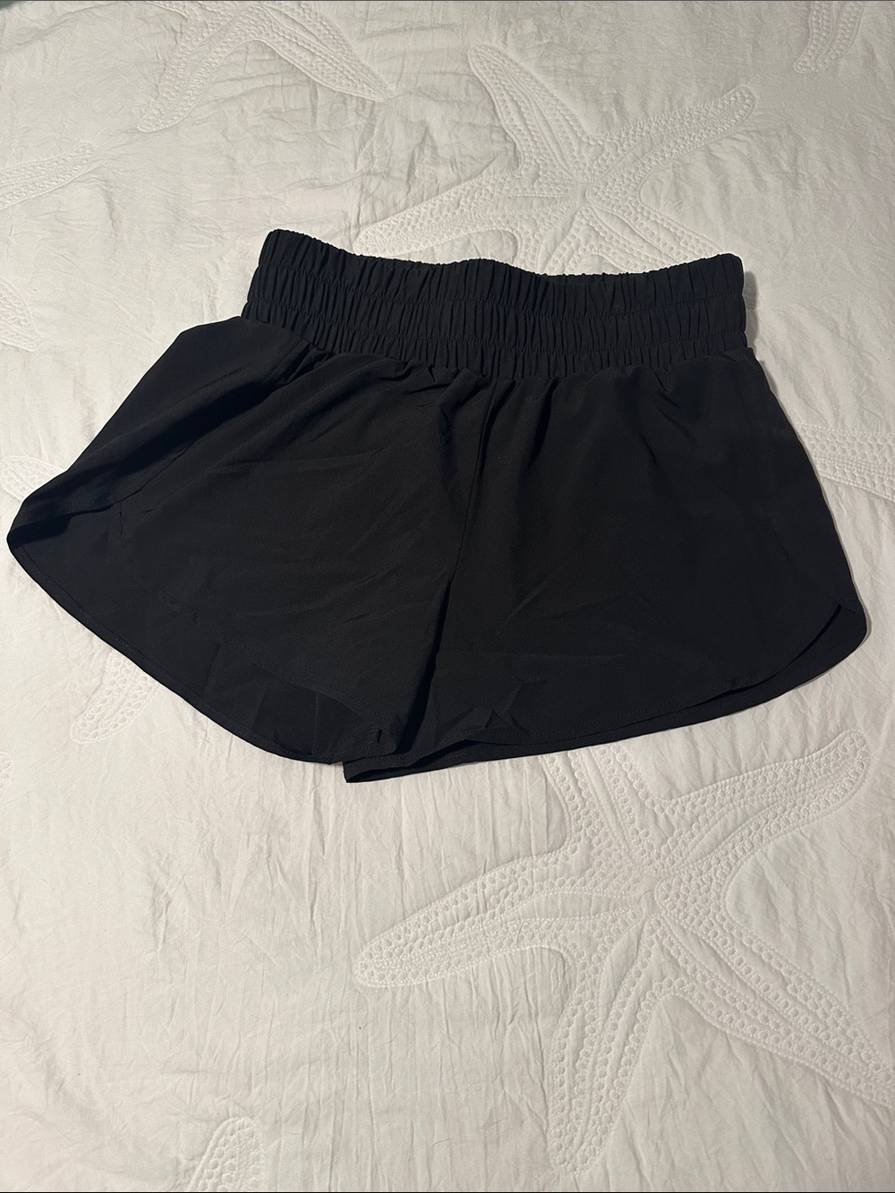 Black Windshorts, no inner liner. Size Medium
